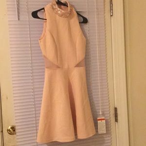 ASOS size 4 light pink dress